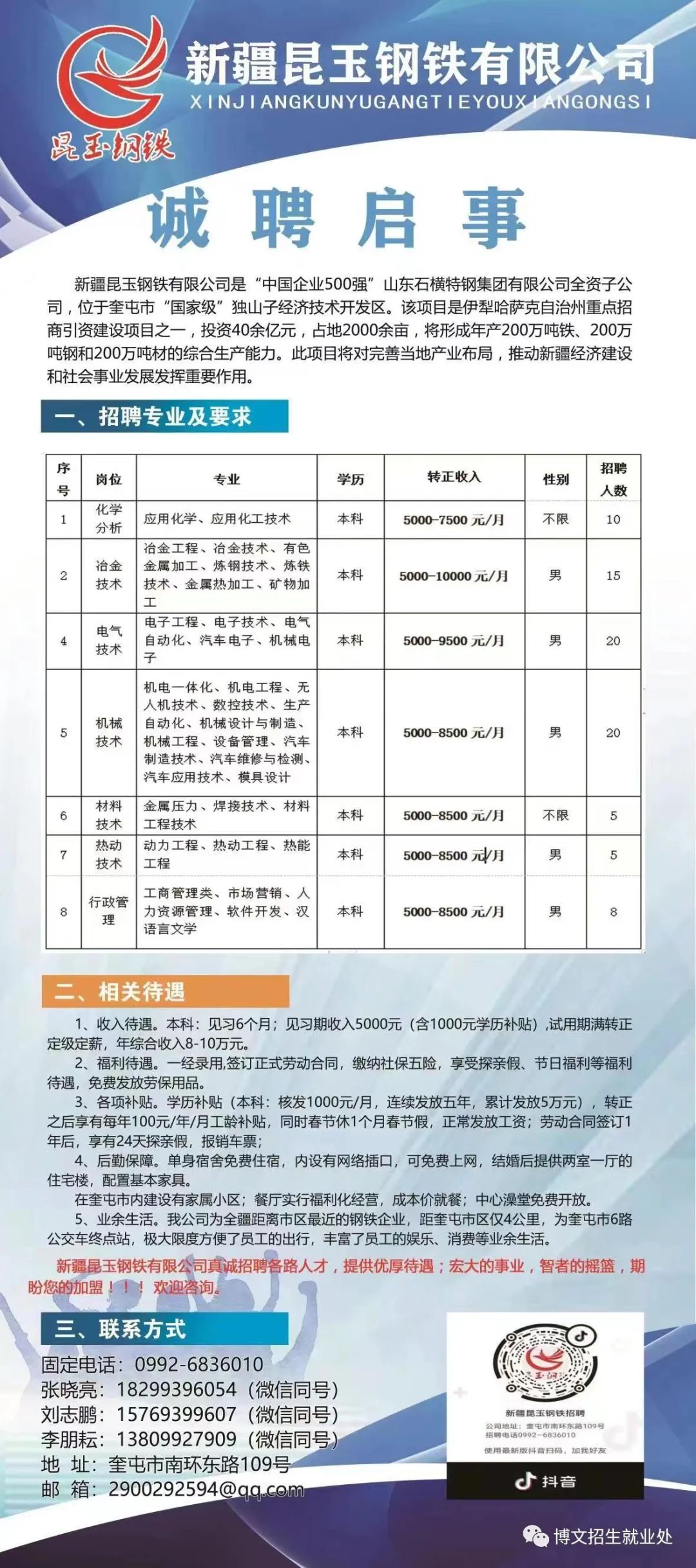 从江县科学技术和工业信息化局招聘启事概览